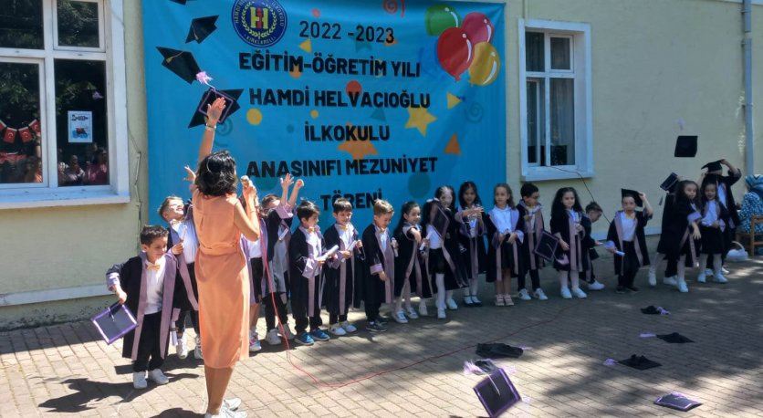 Kirklareli Hamdi Helvacıoğlu İlkokulu Anasınıfı Mezuniyet Töreni 