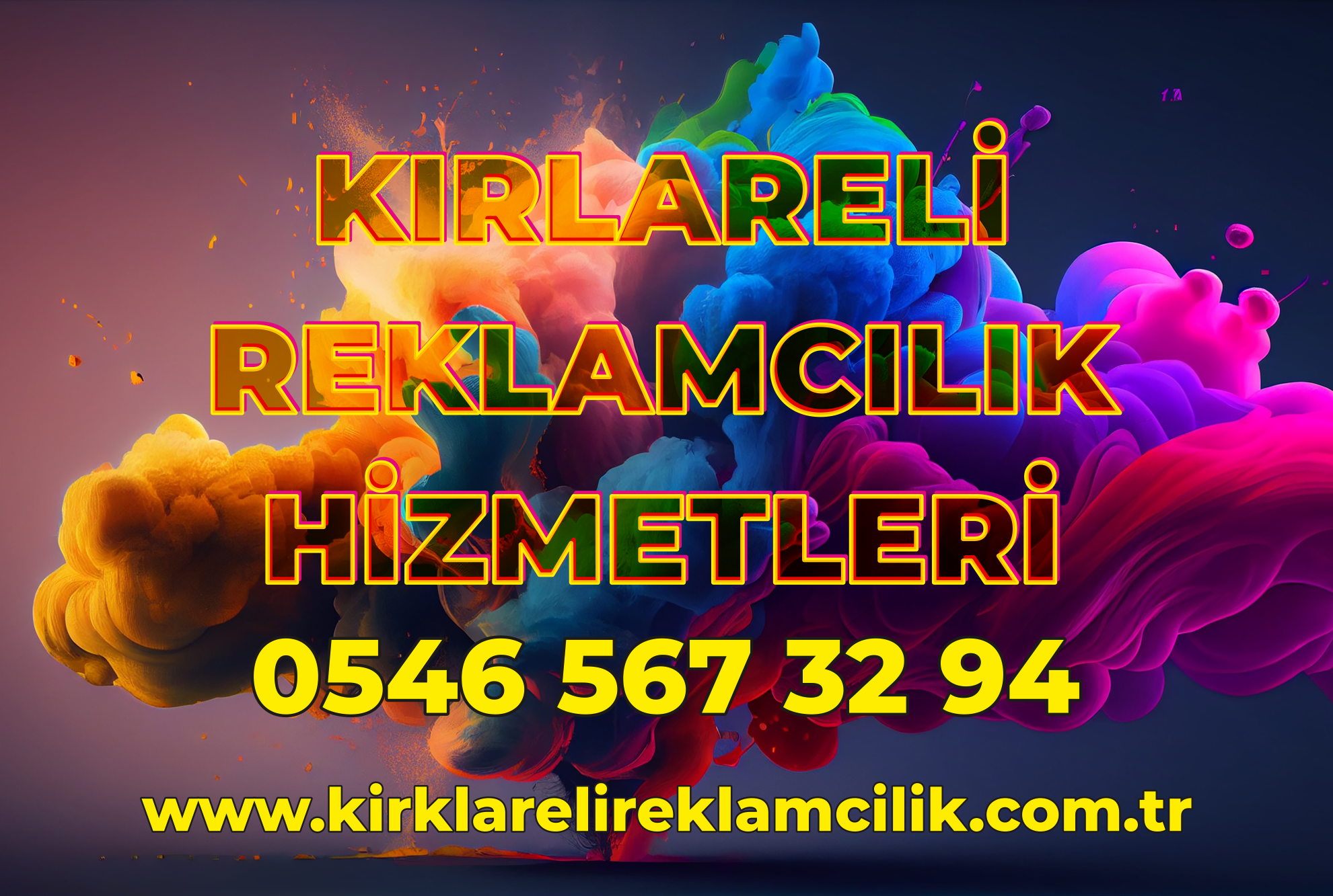 Kırklareli Reklamcılık Hizmetleri 0546 567 32 94